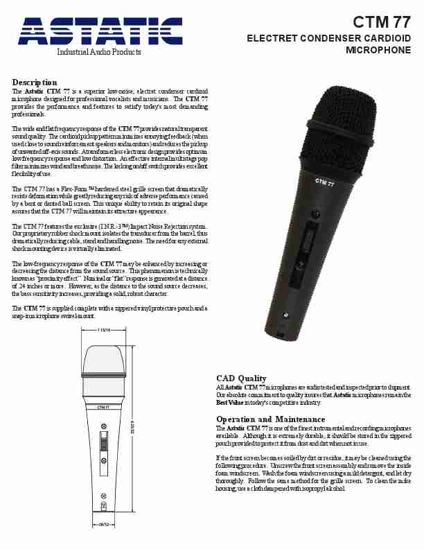 Astatic Microphone CTM 77-page_pdf
